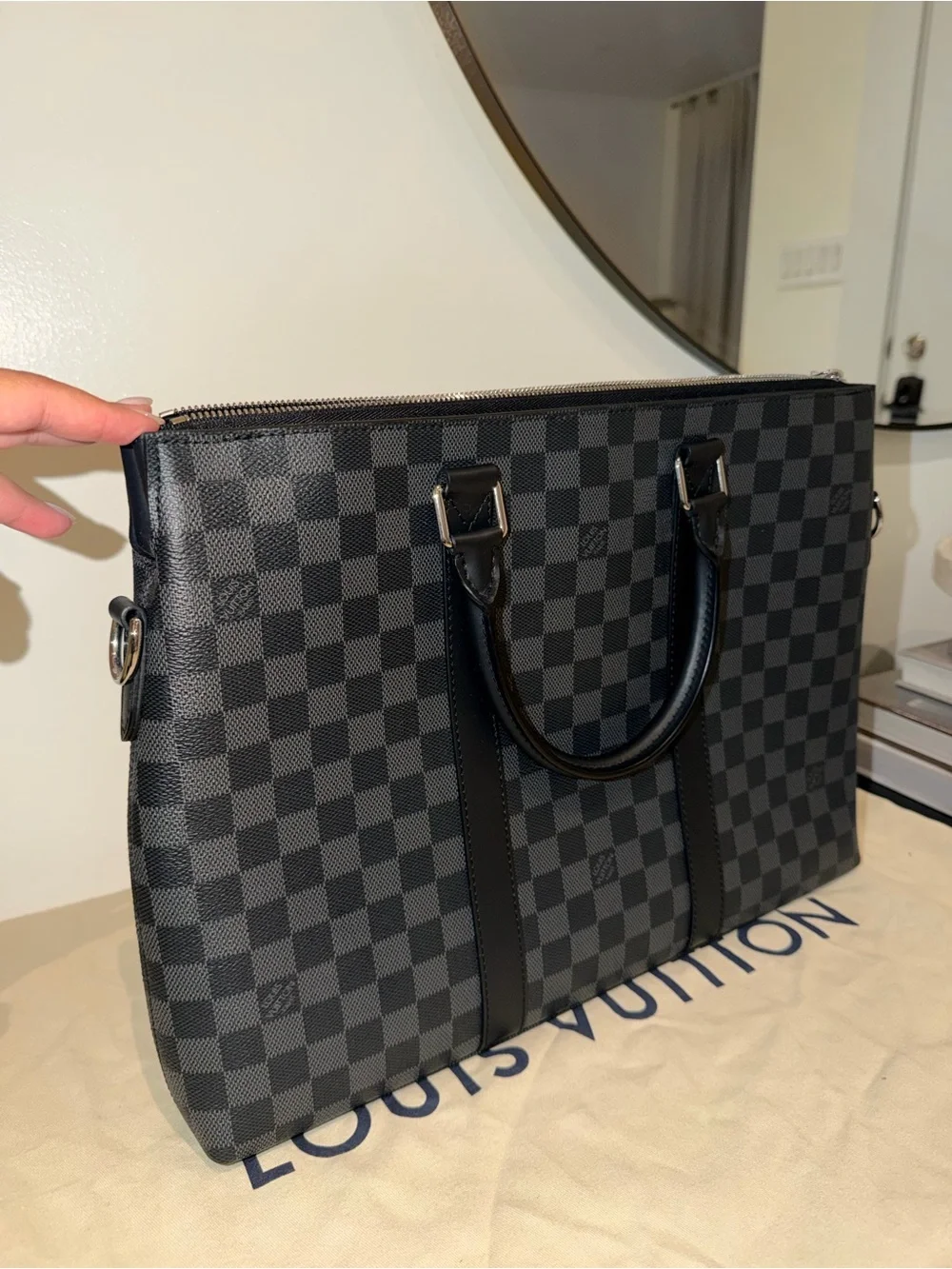 Louis Vuitton - Damier Graphite Anton Briefcase